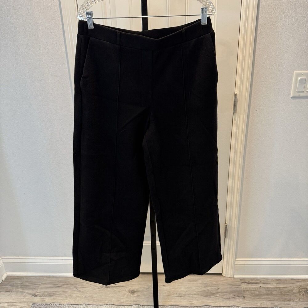 OGL High Waist Pants Size Large Black NWT Pockets Stretch Comfort Lounge